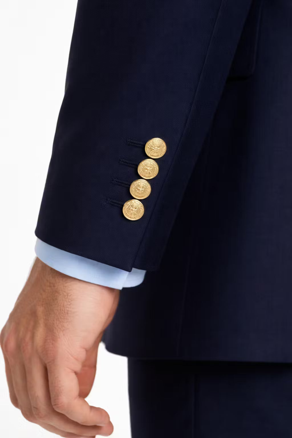 Men’s Navy Formal Suit With Jacket And Trousers