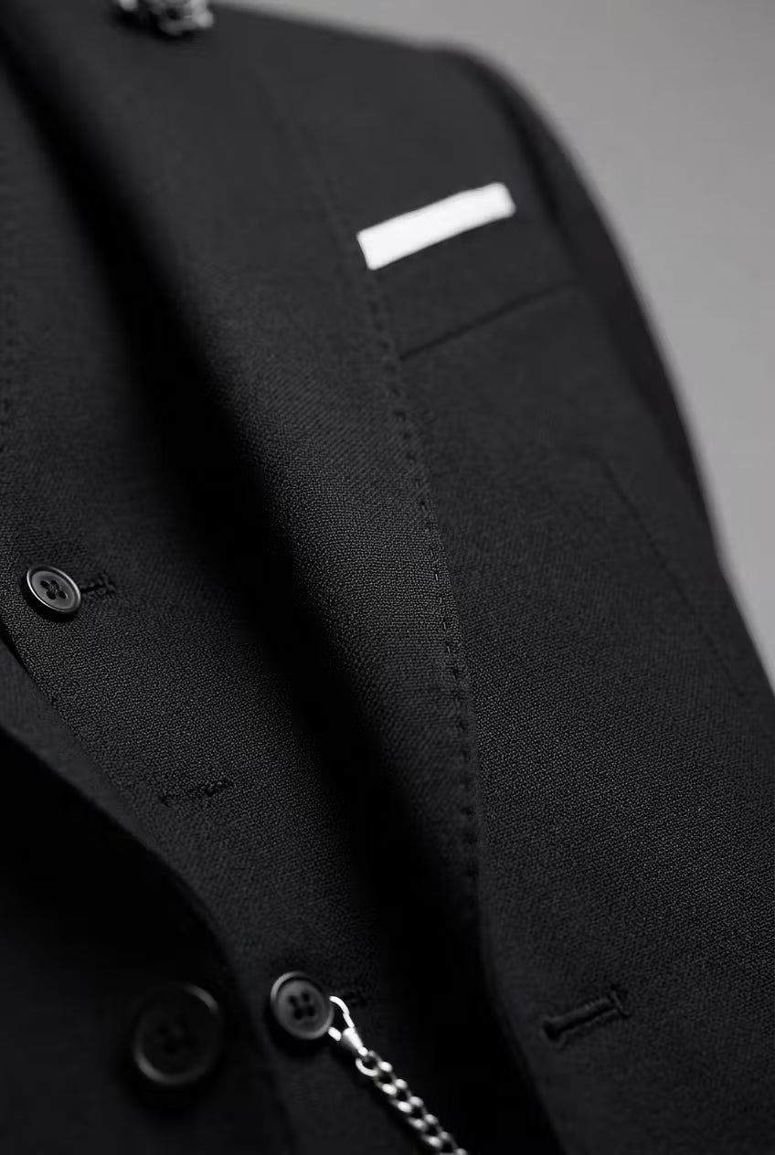 Tailored Three-Piece Formal Suit