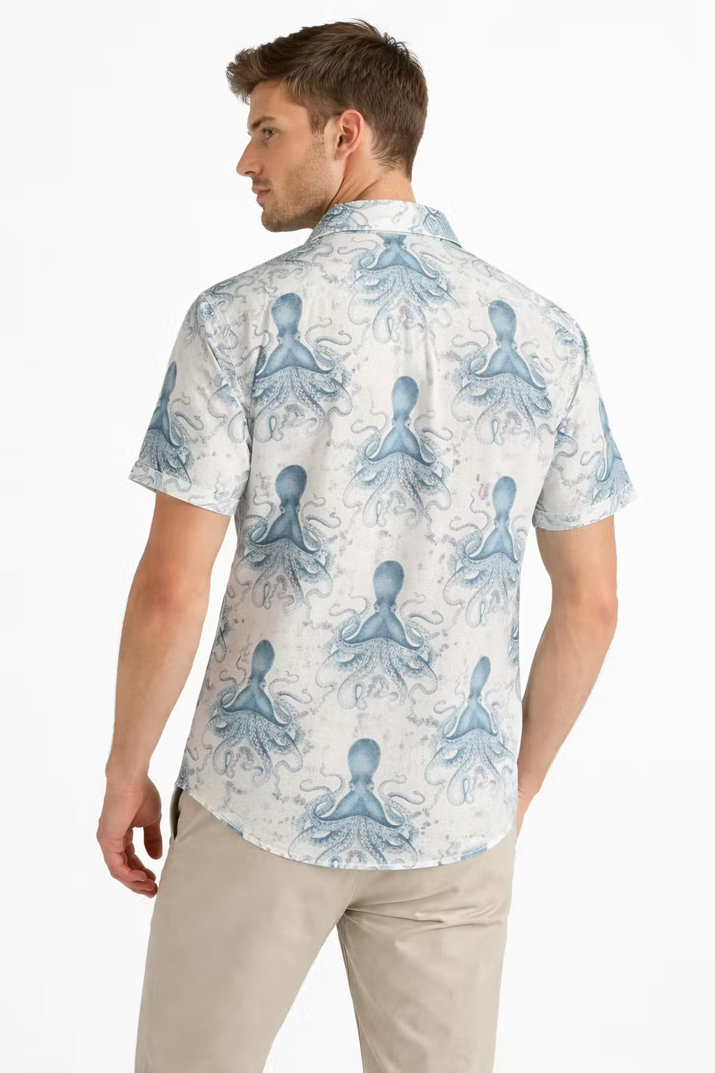 Mariner Octopus Print Woven Shirt