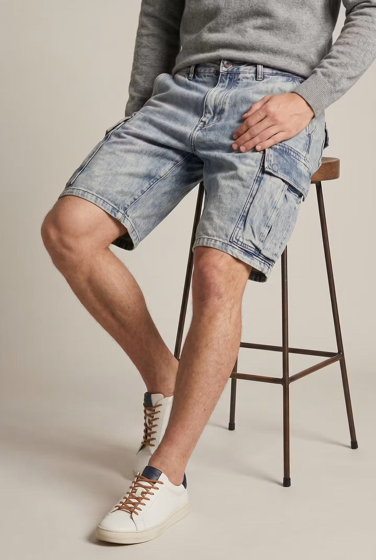 Ironwood Denim Cargo Shorts