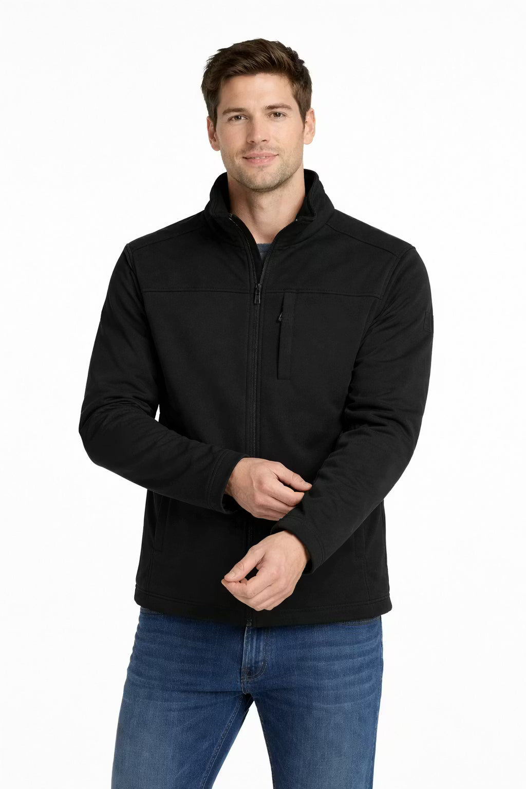 Stand Collar Soft Shell Jacket