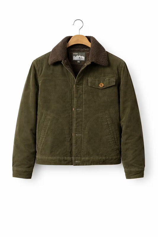 Timberline corduroy sherpa jack