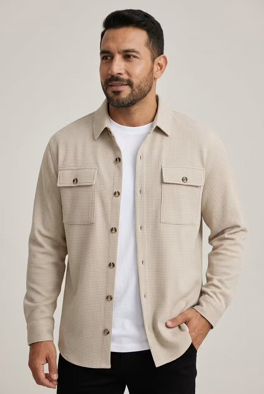 The Alder Waffle Overshirt