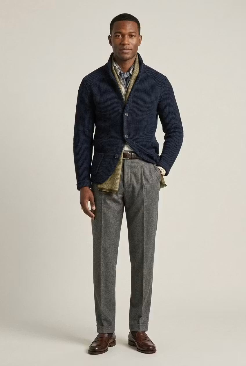 Winslow gebreide vest