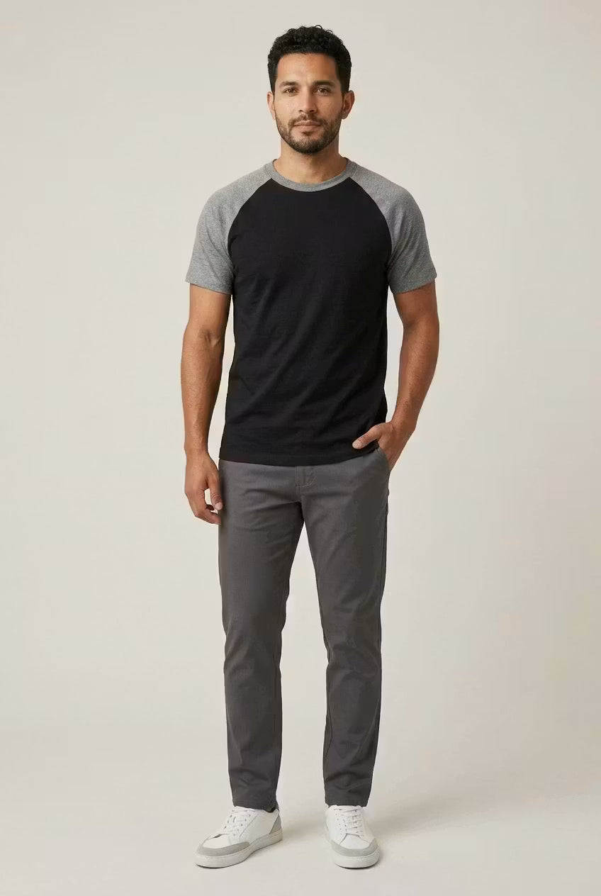 Ironridge Contrast Raglan Tee