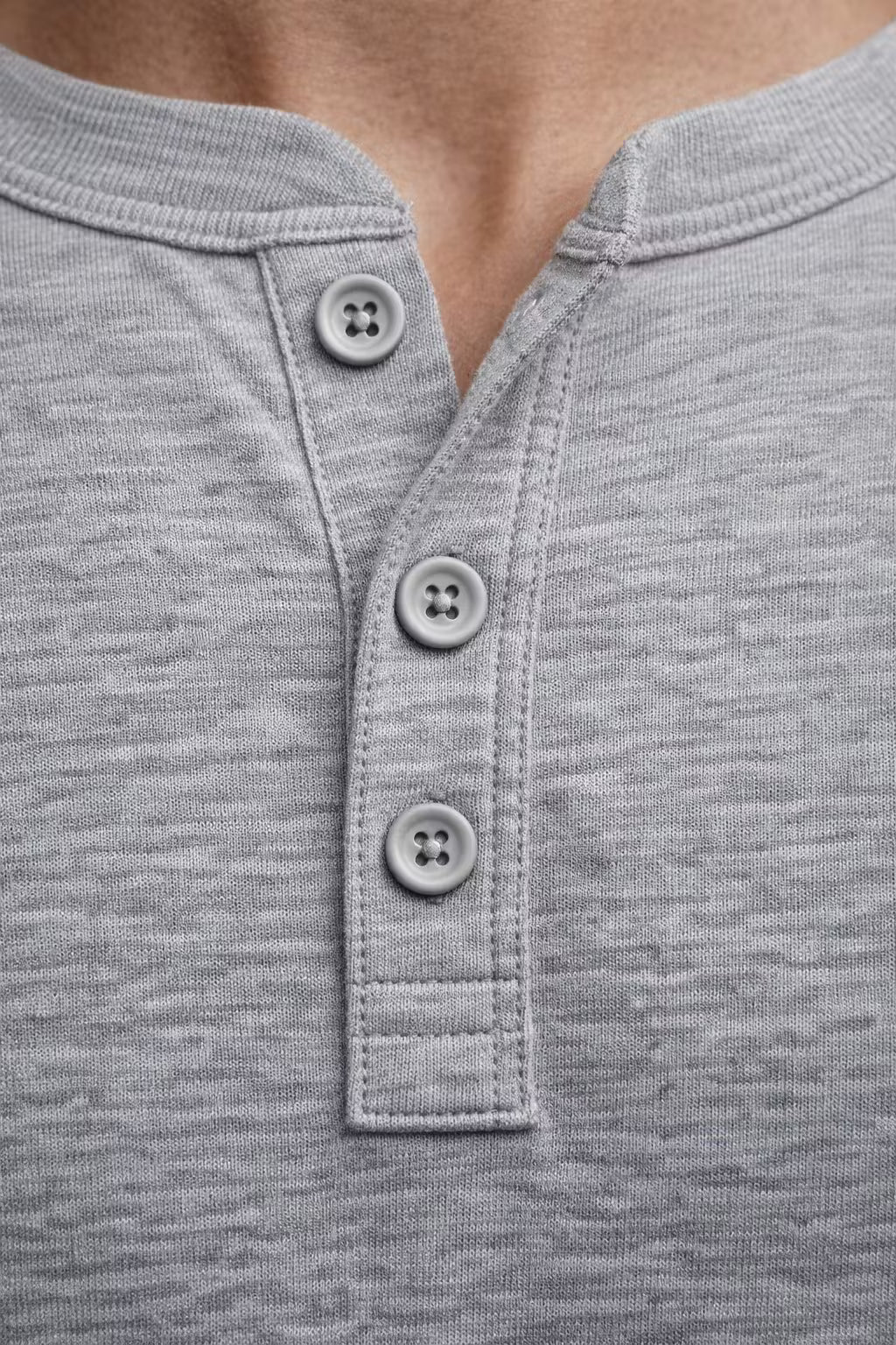 Hudson Textured Henley Pullover