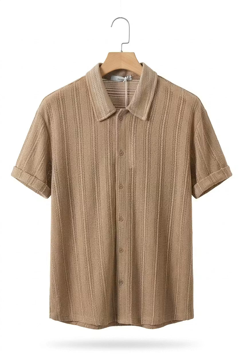 Riviera Open Knit Resort Shirt