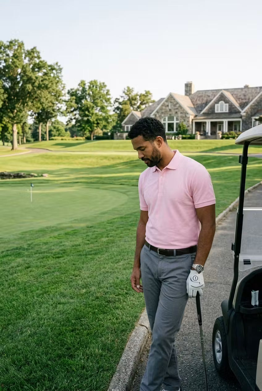 Fairway Ice Silk Golf Polo