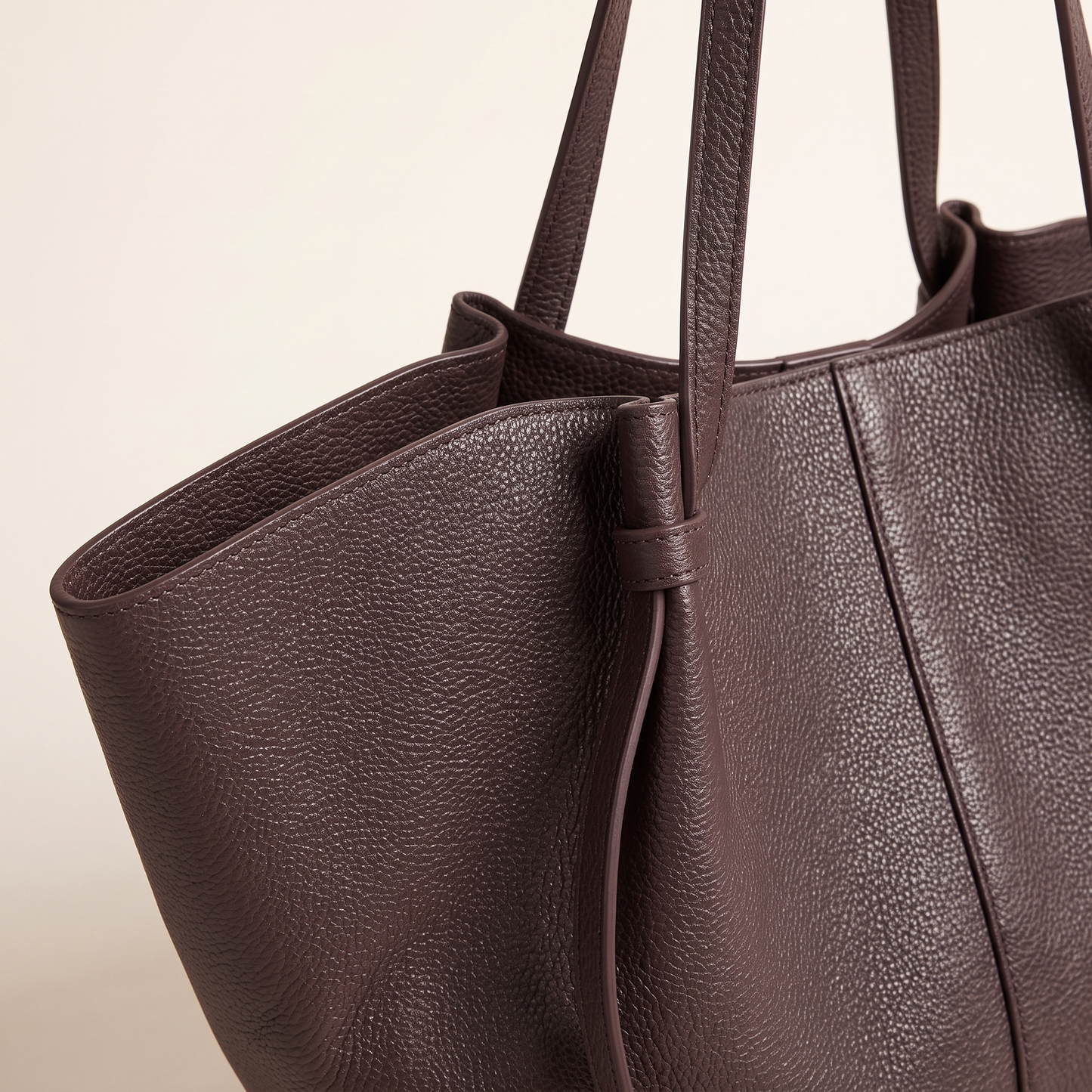Tavira shopper van PU met panelen