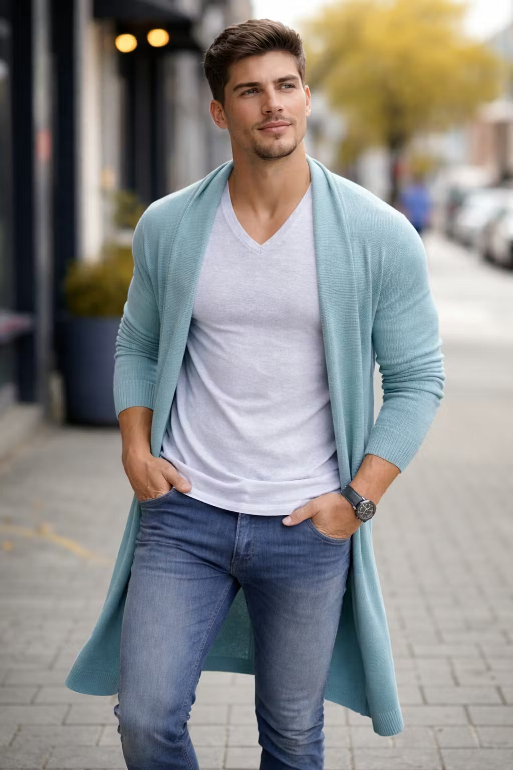 Avalon Longline Open Cardigan