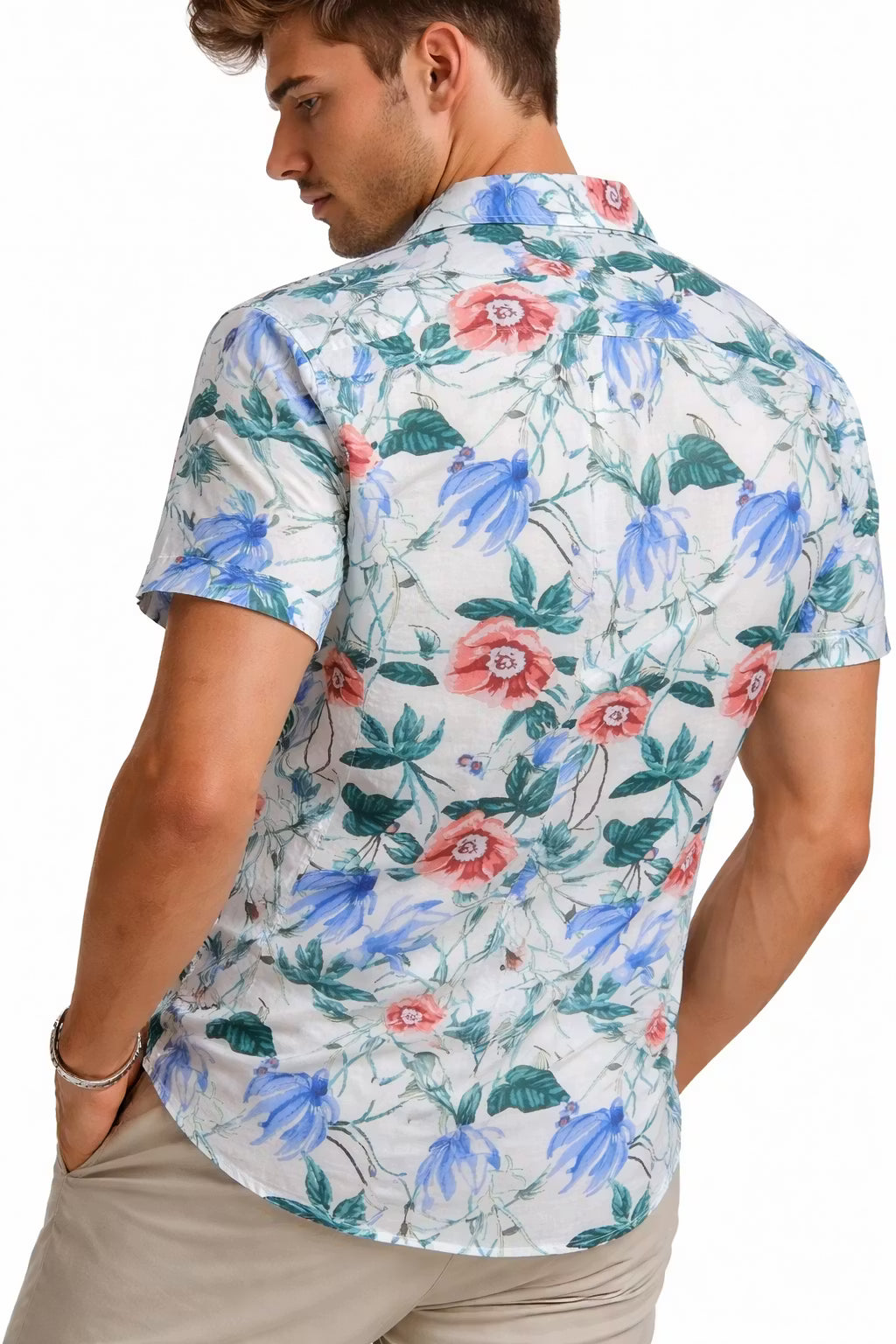 Tencel Lyocell Floral Resort Shirt
