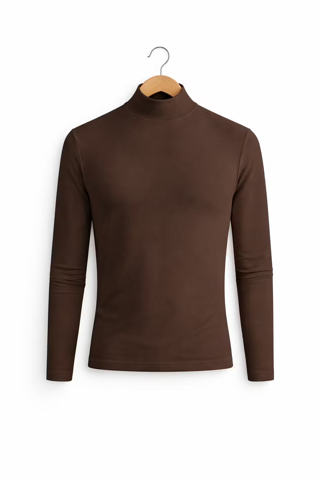 Men’s Long Sleeve Mock Neck Top