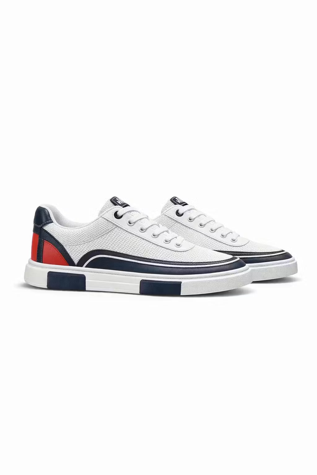 Velocity Stripe Lace-Up Sneakers