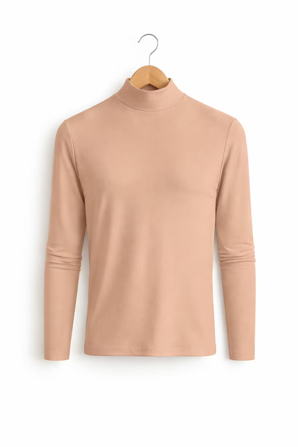 Men’s Long Sleeve Mock Neck Top