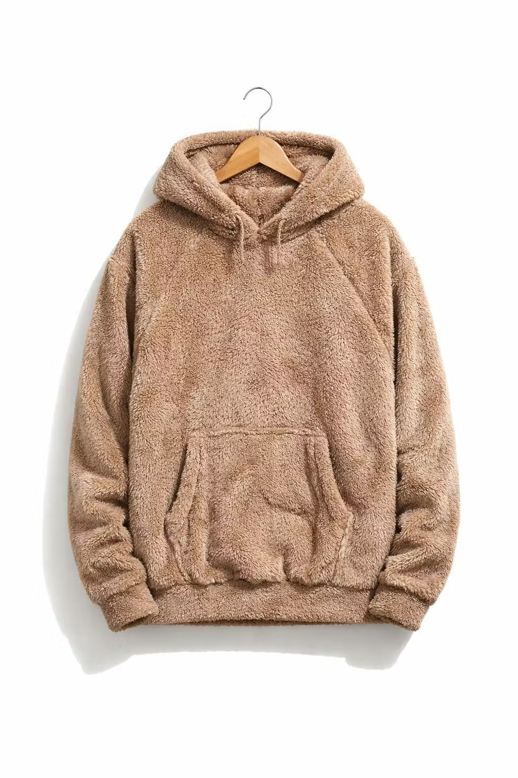 Plush Fleece Pullover Hoodie
