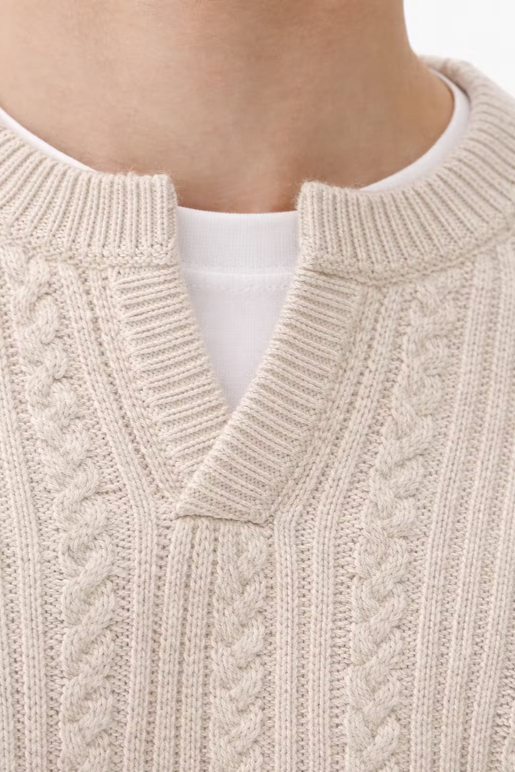 Cable Knit Pullover