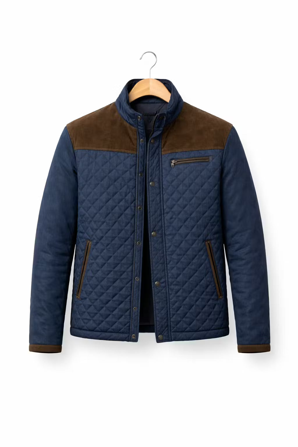 Heritage Quilted Stand Collar Jacket