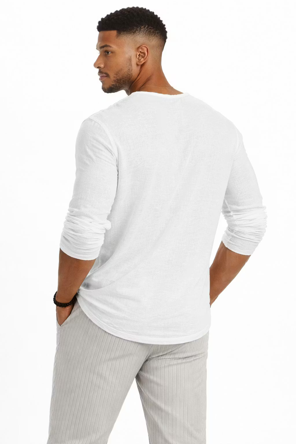 Aspen Textured Long Sleeve Tee