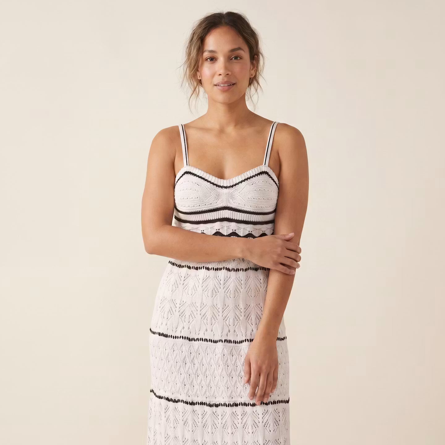 Colette Crochet Maxi Dress