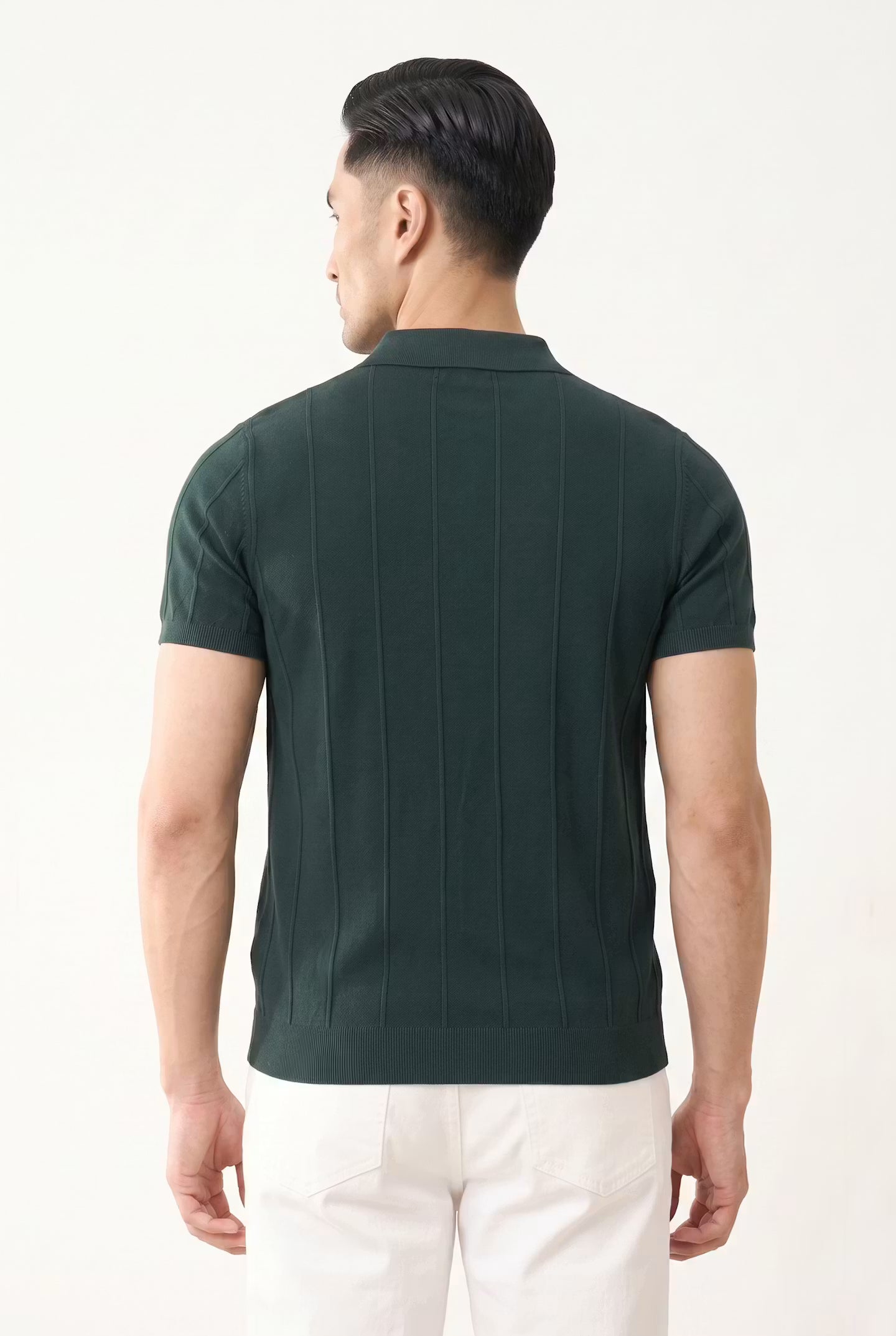 Preston Rib Knit Polo