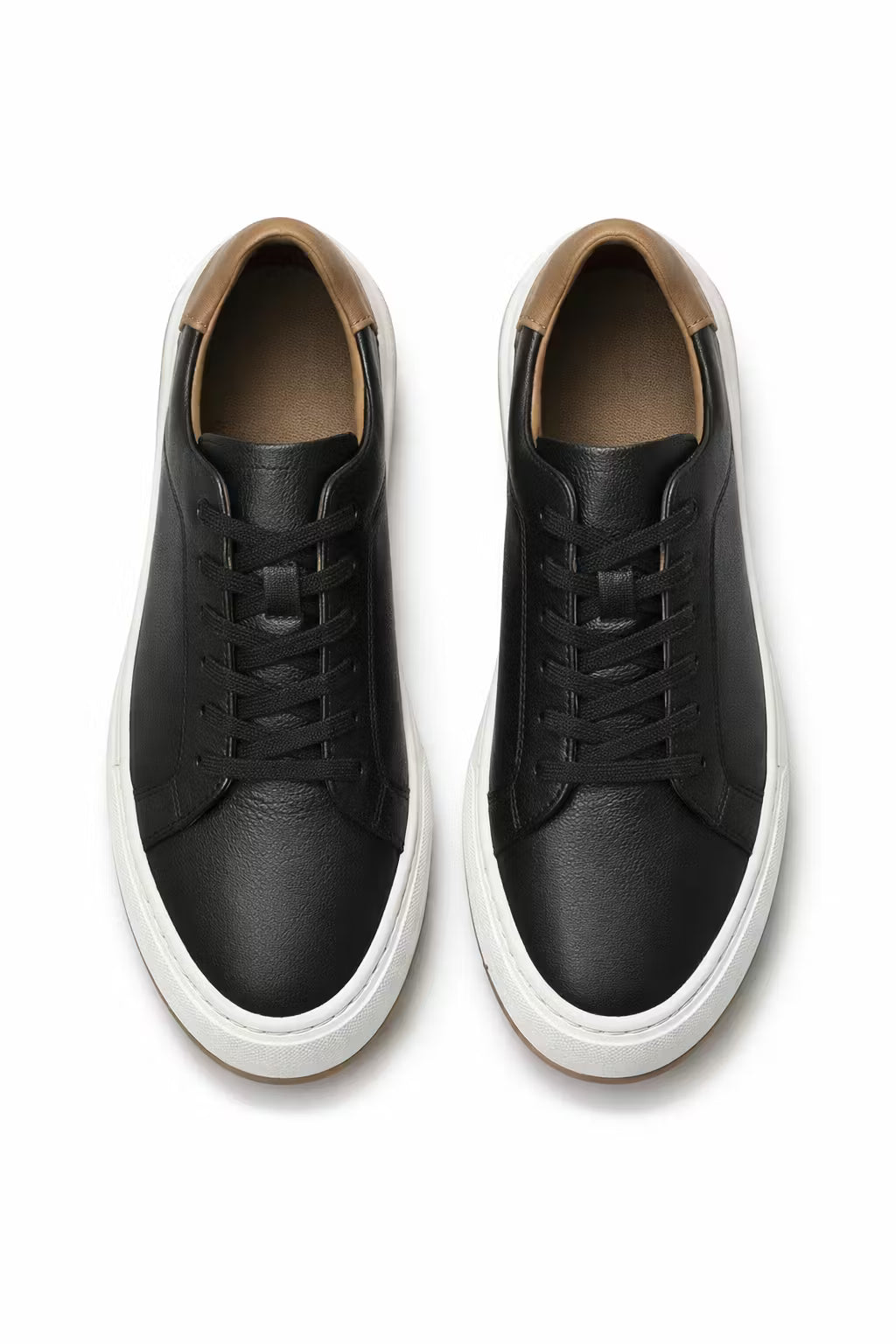 MetroCore Leather Panel Lace-Up Sneakers