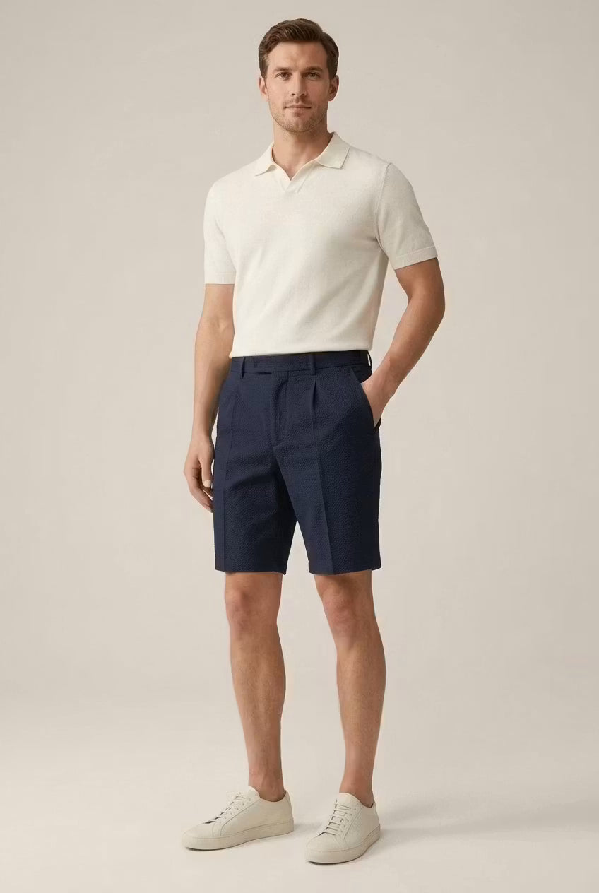 Hampton waffle short