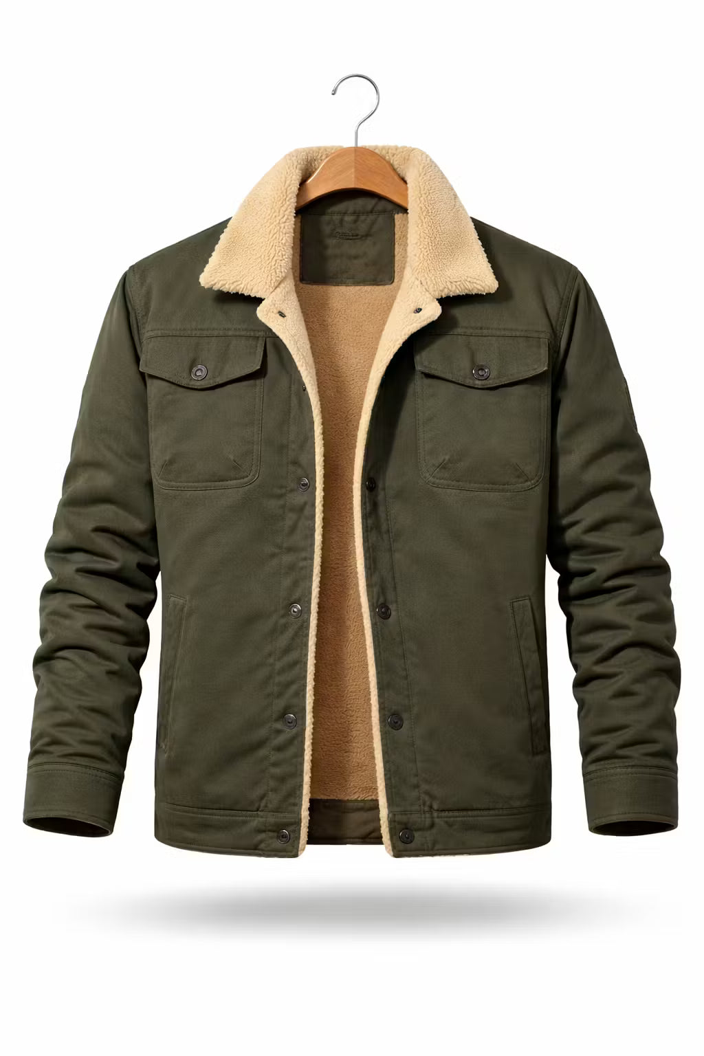 Men’s Sherpa Collar Jacket