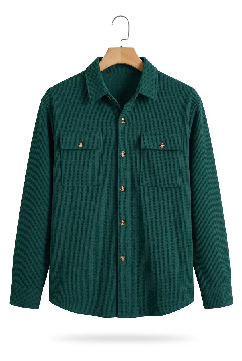 The Alder Waffle Overshirt
