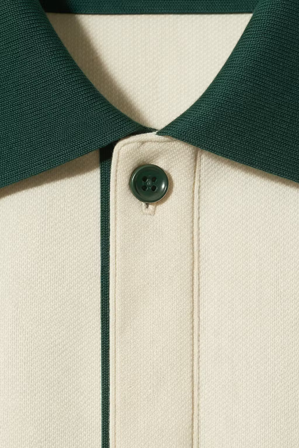 Harajuku Contrast Polo Shirt
