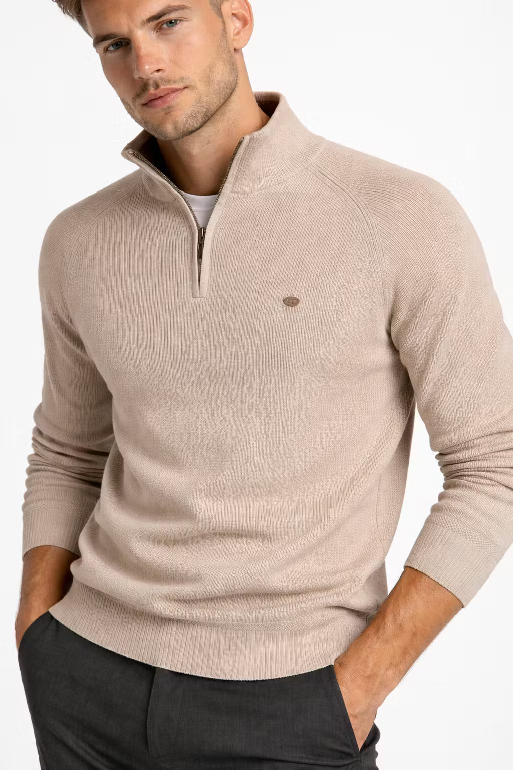 Briar Ridge Quarter-Zip Knit