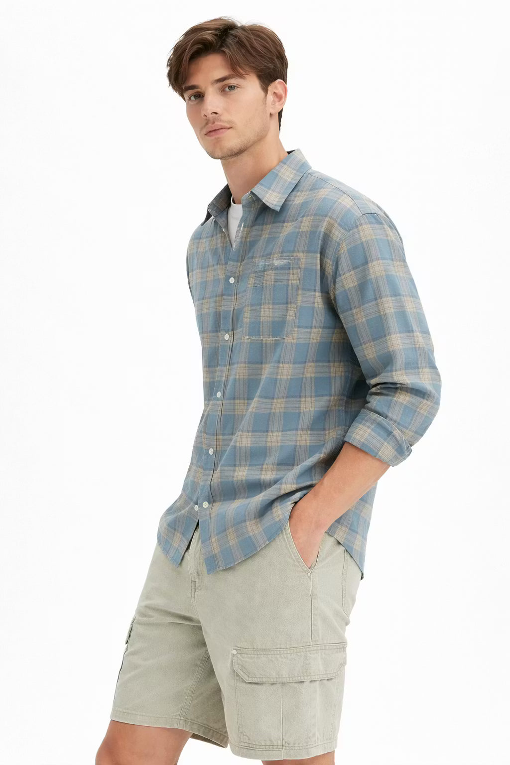 Plaid Weave Shirt