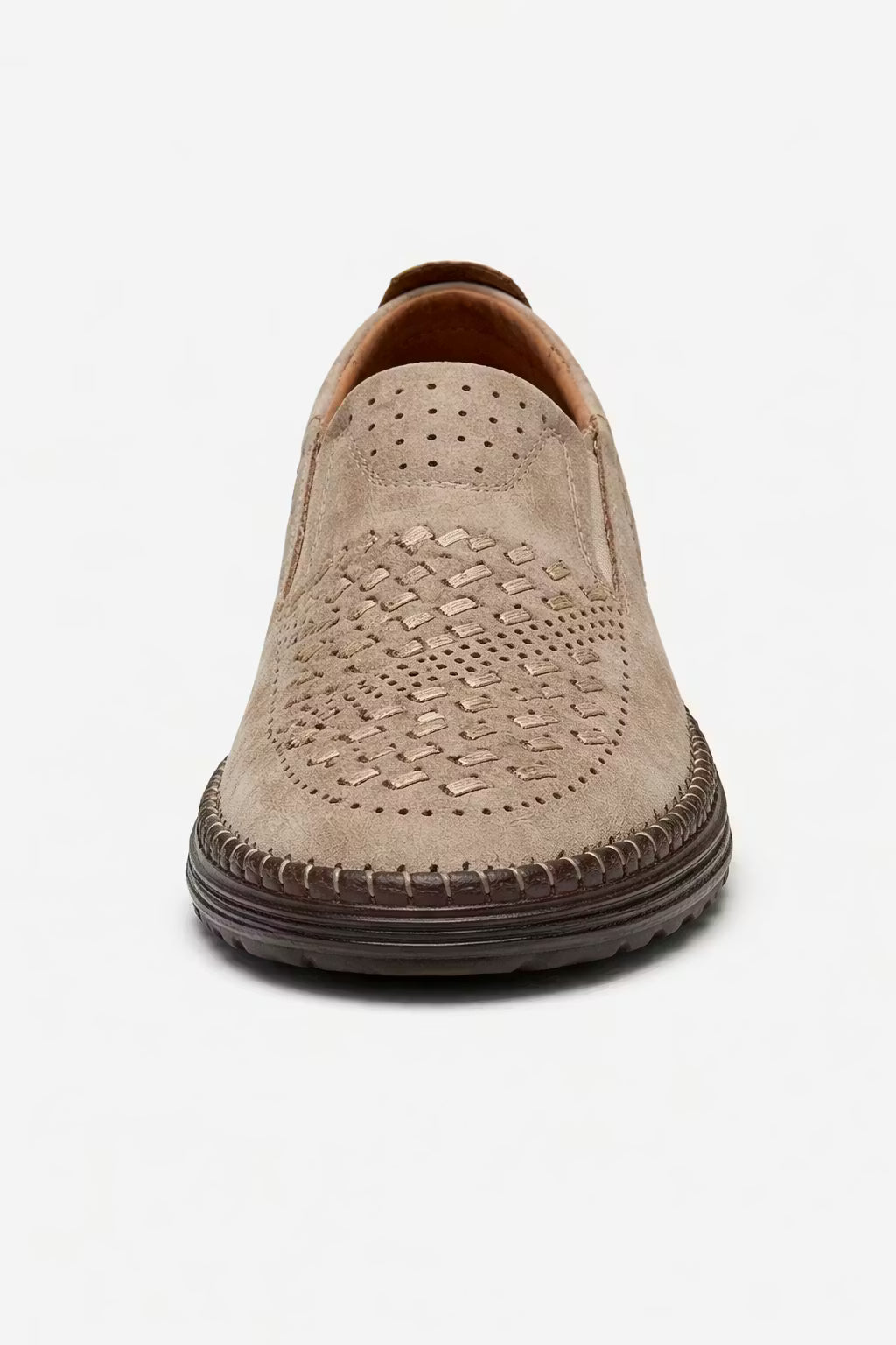 PerforaFlex Slip-On Leather Loafers