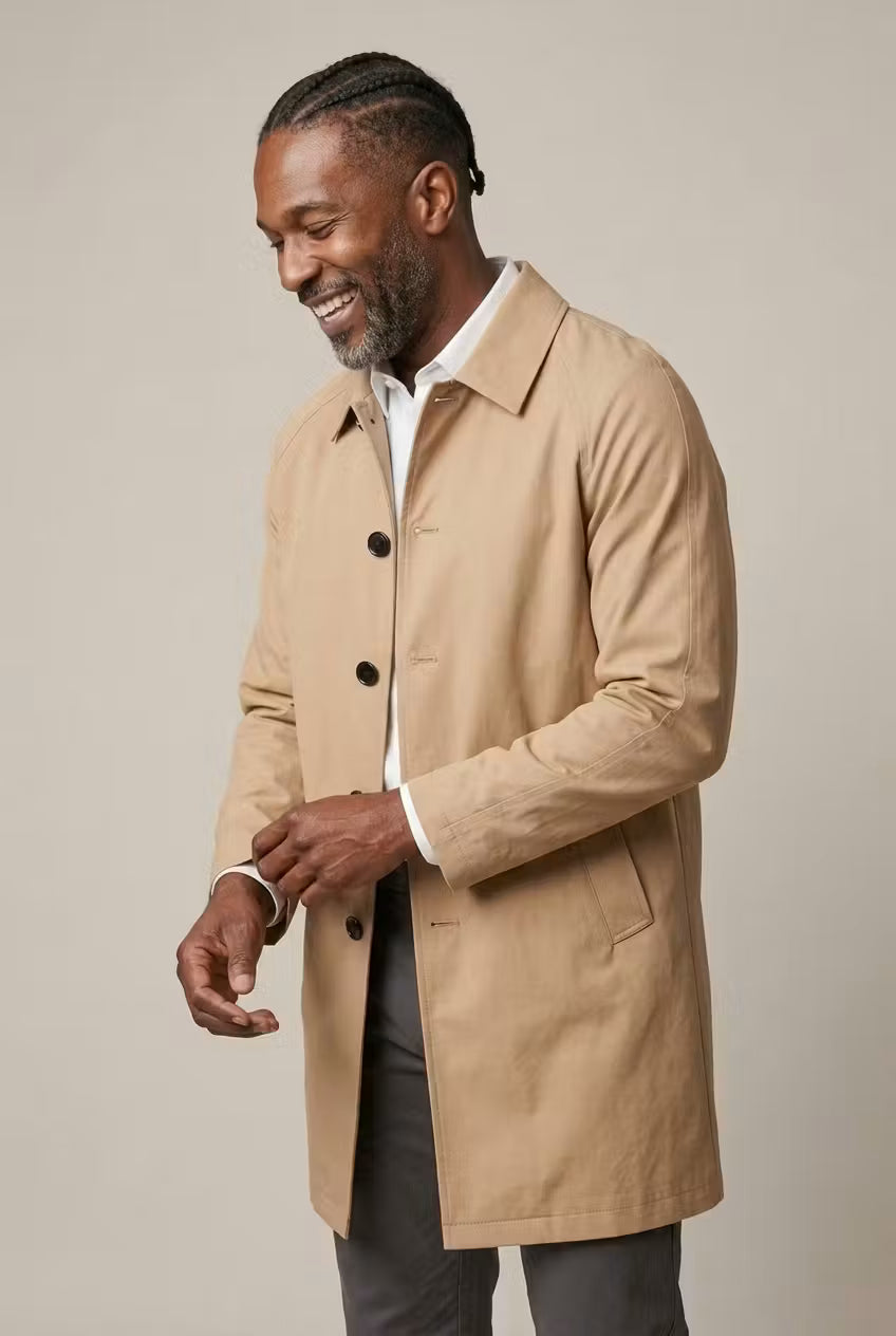 The Meridian Shield Mac Coat