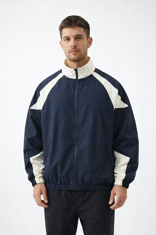 The Coastal Contrast Track Jacket
