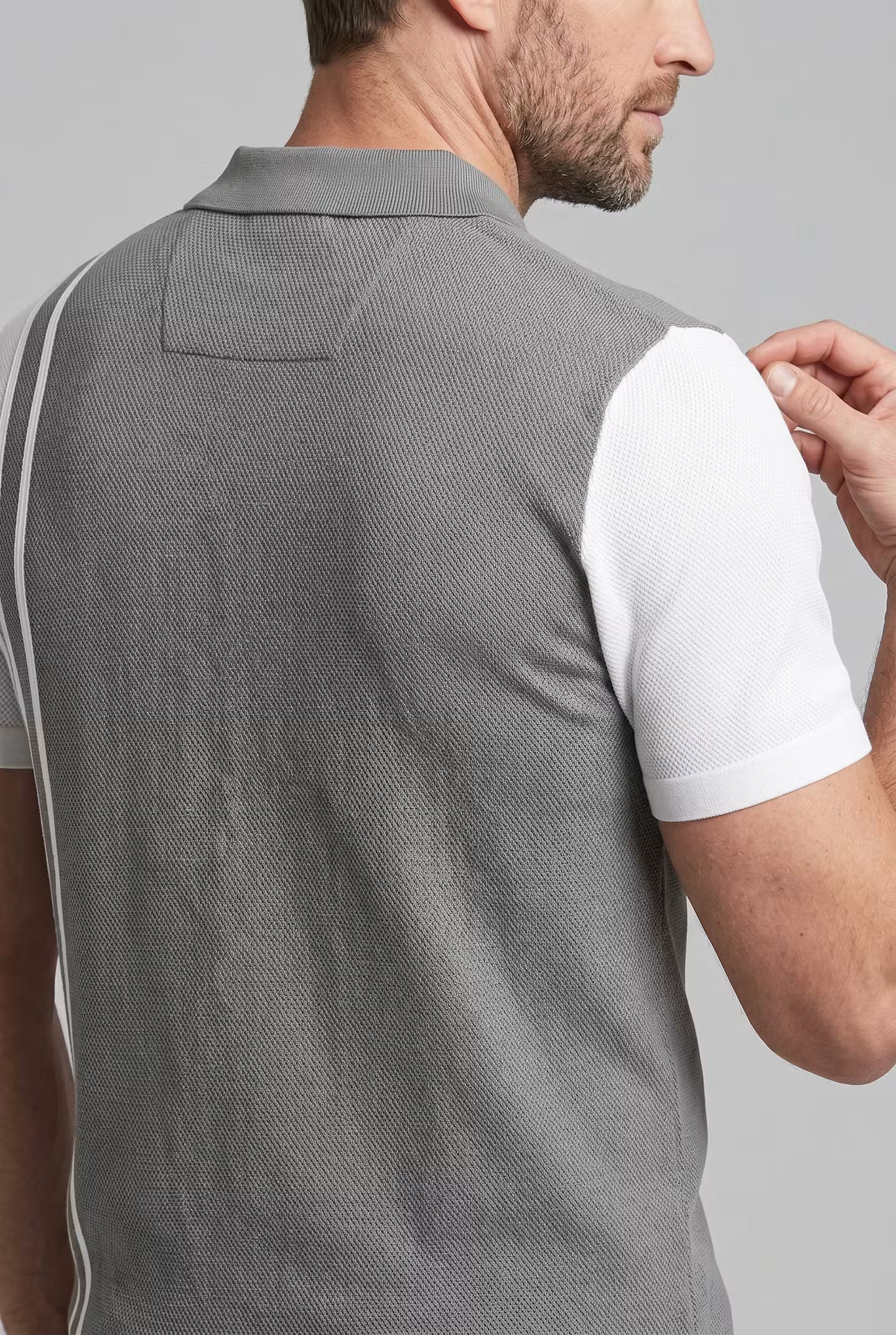 Sutton Stripe Golf Polo