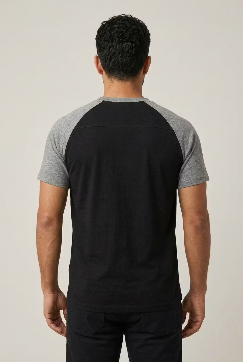 Ironridge Contrast Raglan Tee