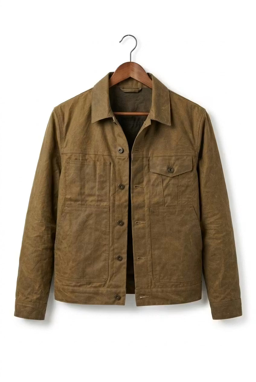 The Frontier Waxed Utility Jacket