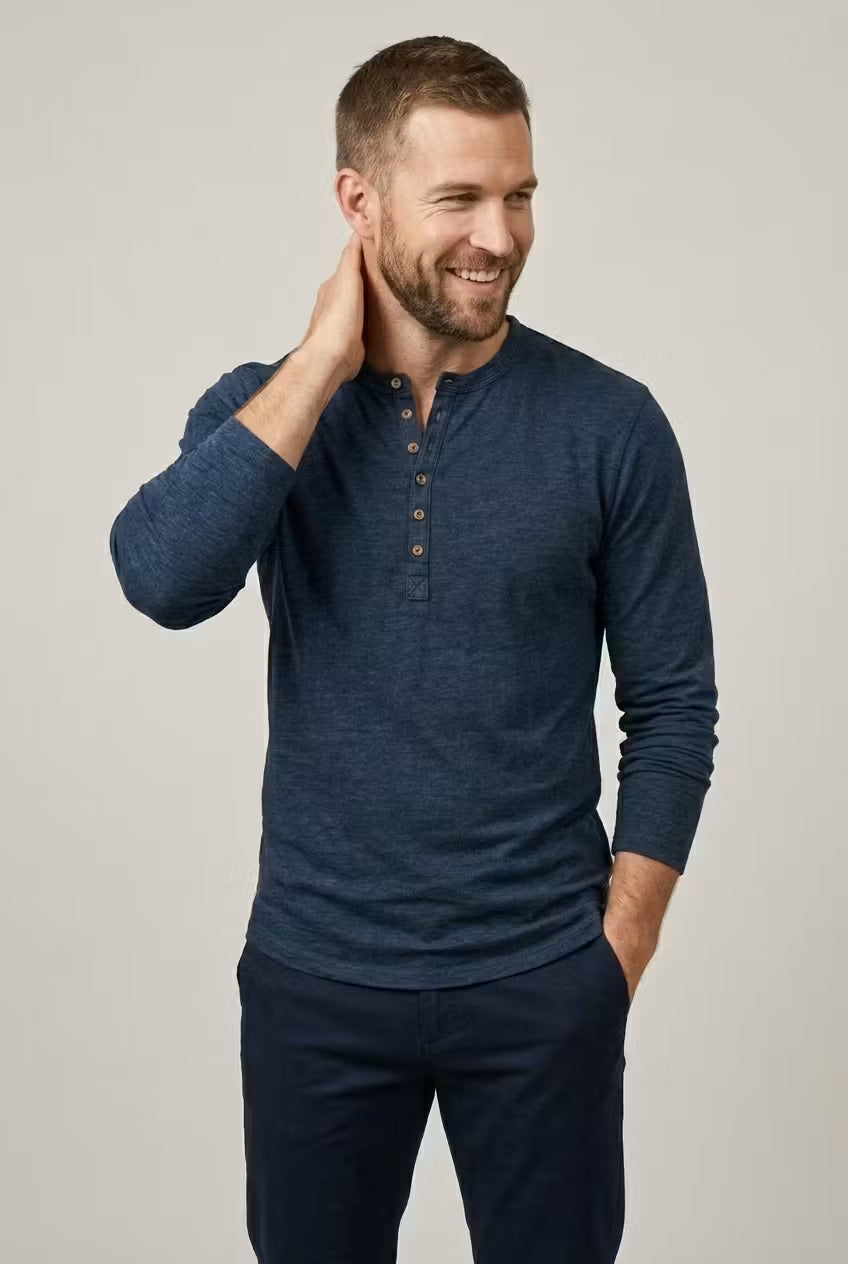 Men’s Crew Henley