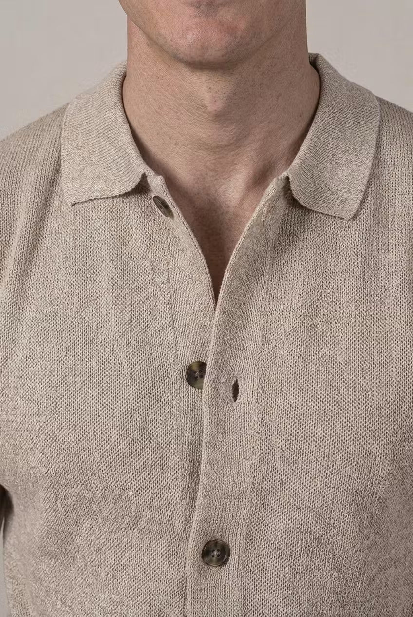 Riverton Textured Knit Polo