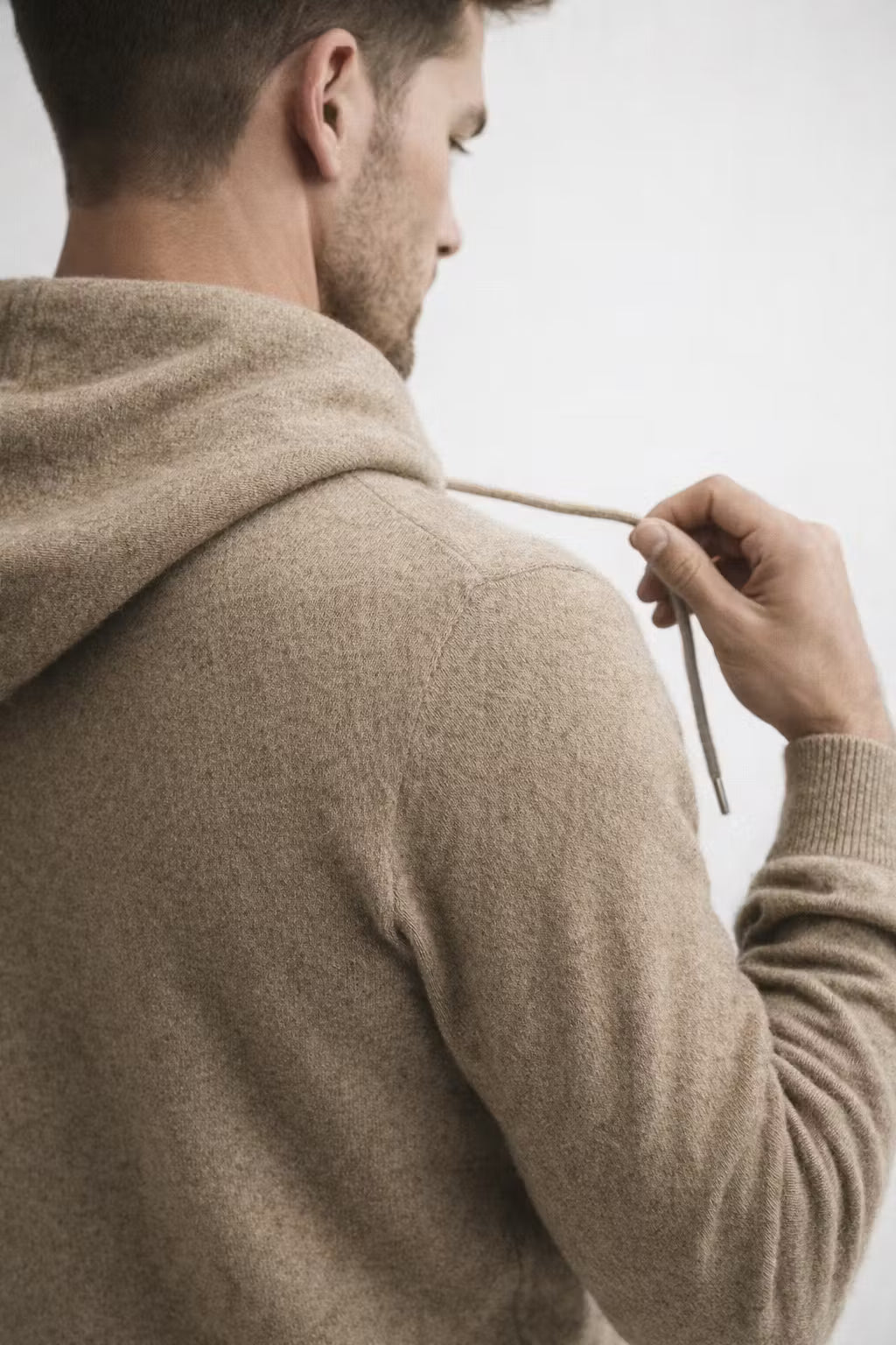 Knit Hooded Sweater