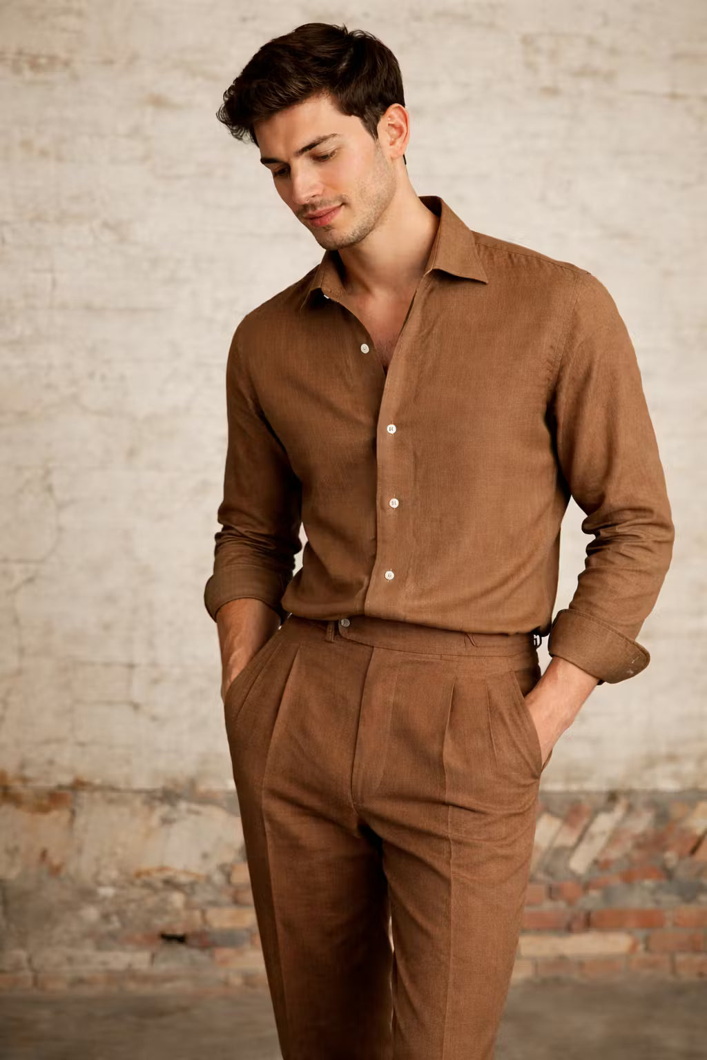 The TerraLoom Linen Overshirt