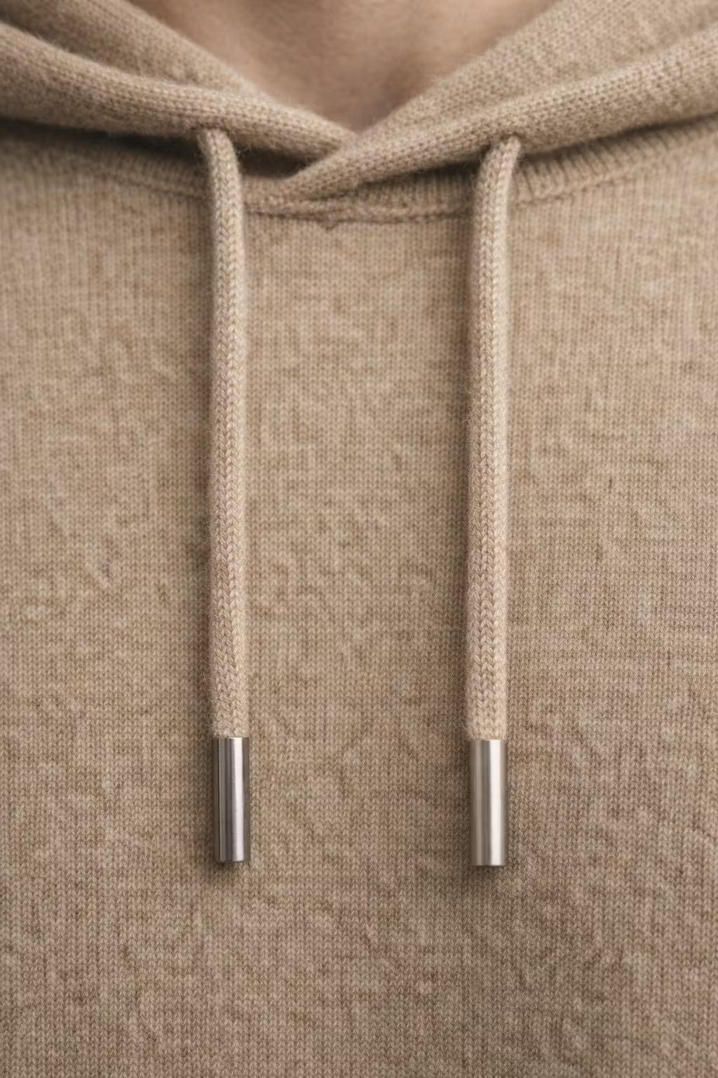 Knit Hooded Sweater
