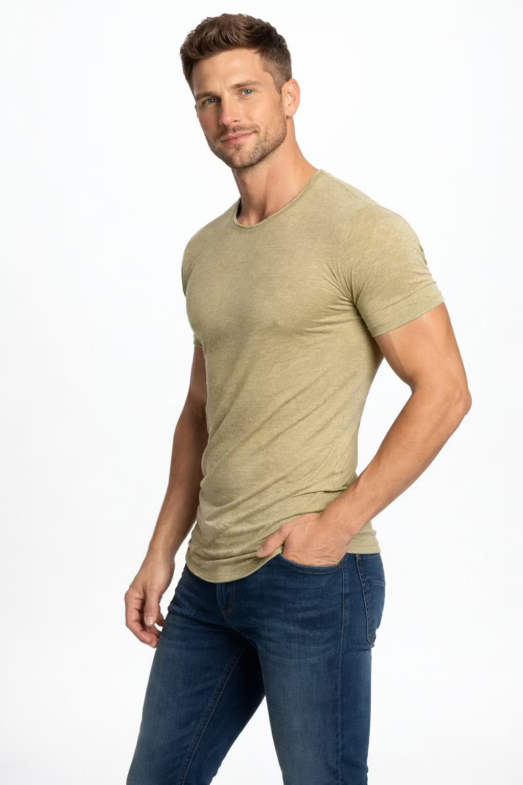 Men’s Short Sleeve Crew Neck Shirt