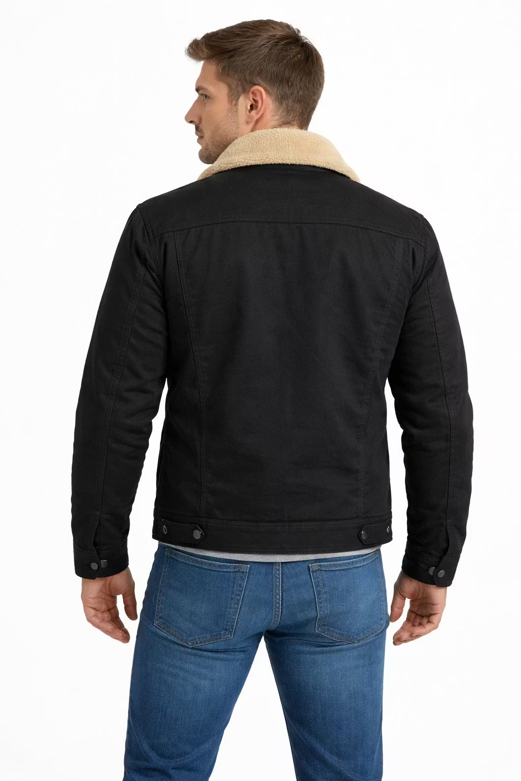 Men’s Sherpa Collar Jacket