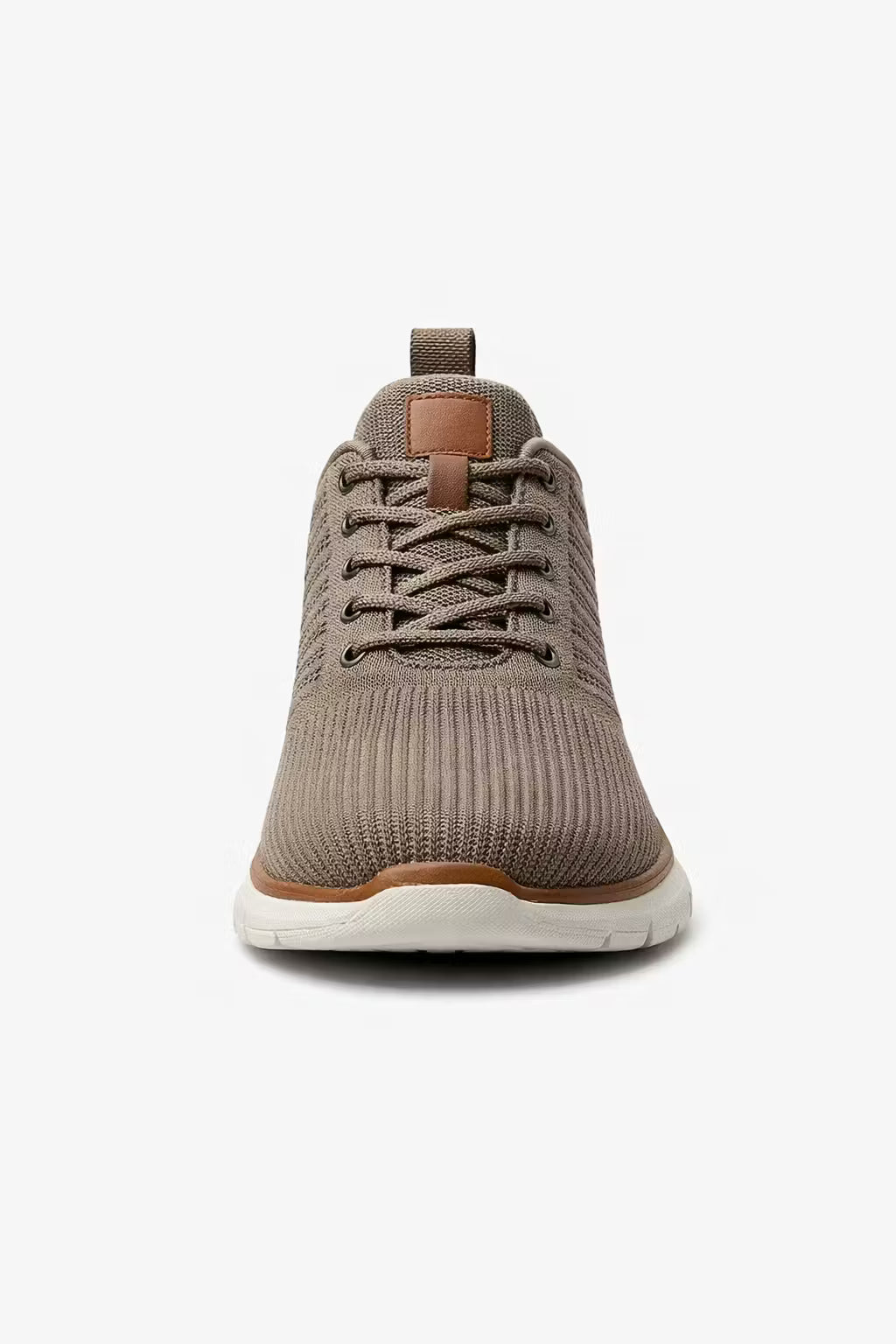 KnitFlow Lace-Up Everyday Sneakers