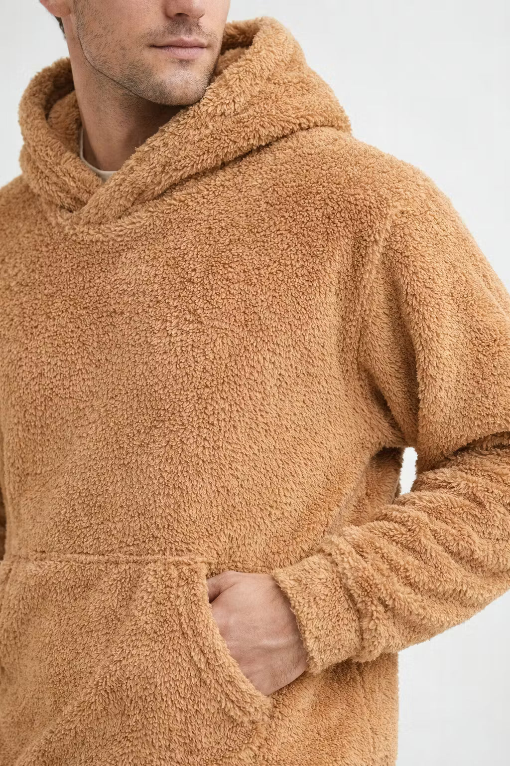 Plush Fleece Pullover Hoodie