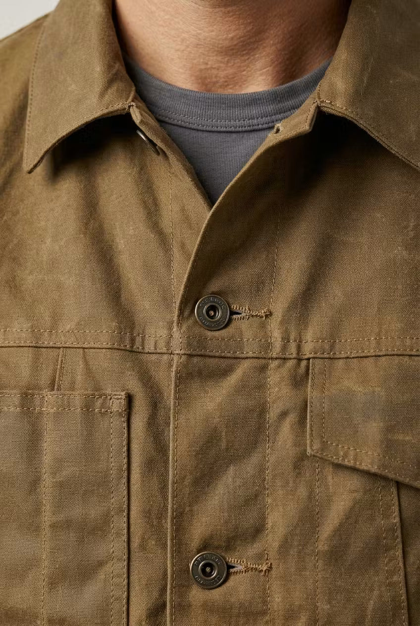 The Frontier Waxed Utility Jacket