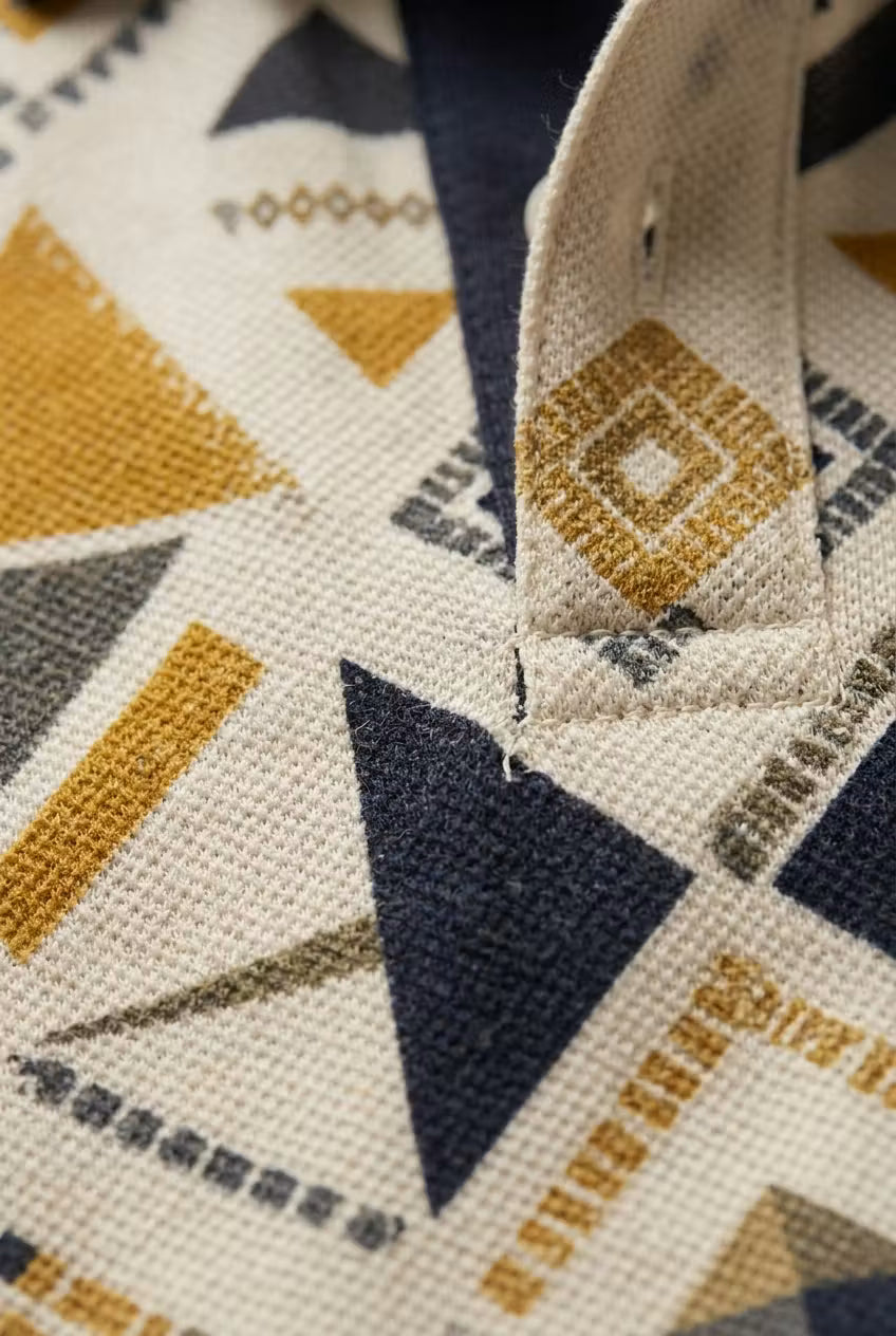 Monaco Geo Polo Set