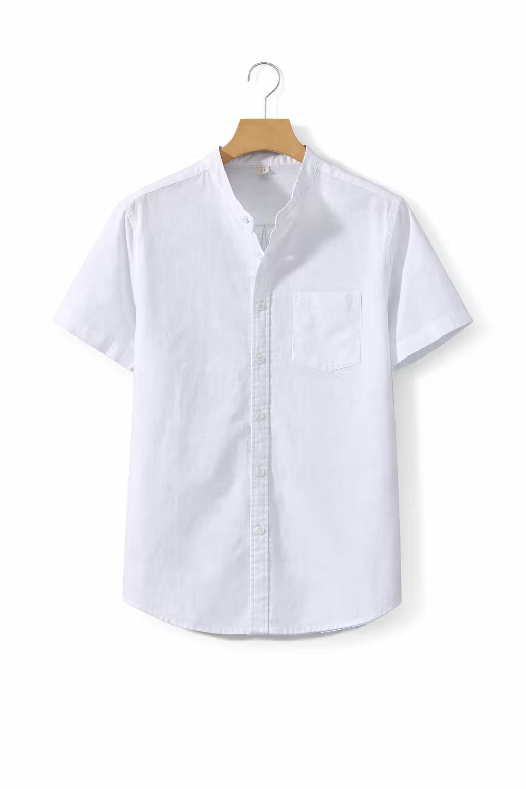 Men’s Cotton Home Short Sleeve Button Shirt