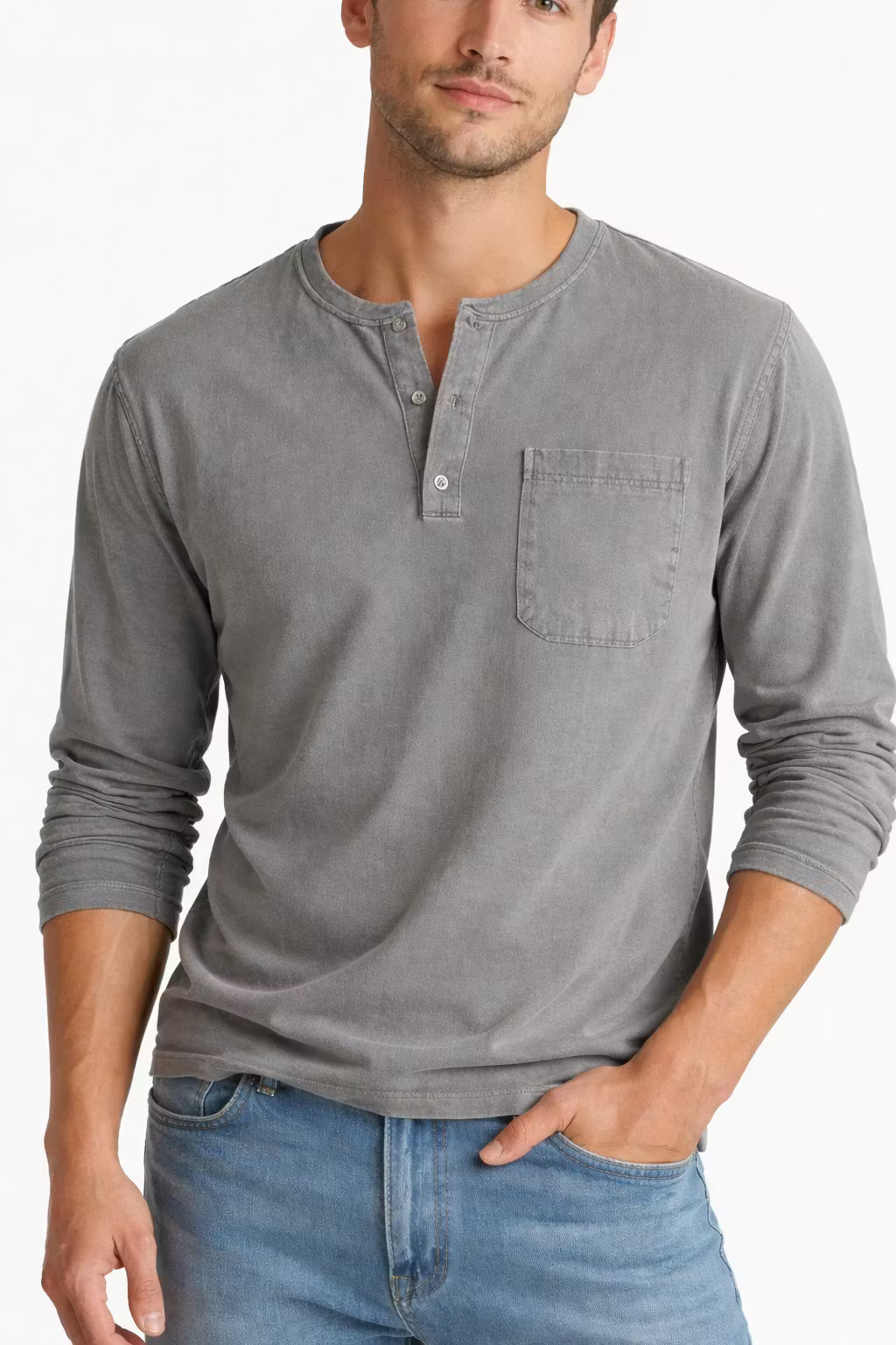 Harbourline Spring Cotton Henley